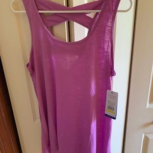 NWT!!! Gaiam Crossback Tank in Violet